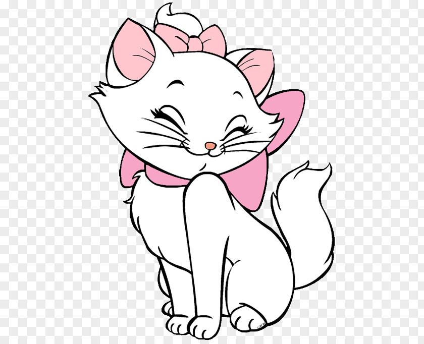 Kitten Marie Drawing Coloring Book Scat Cat PNG