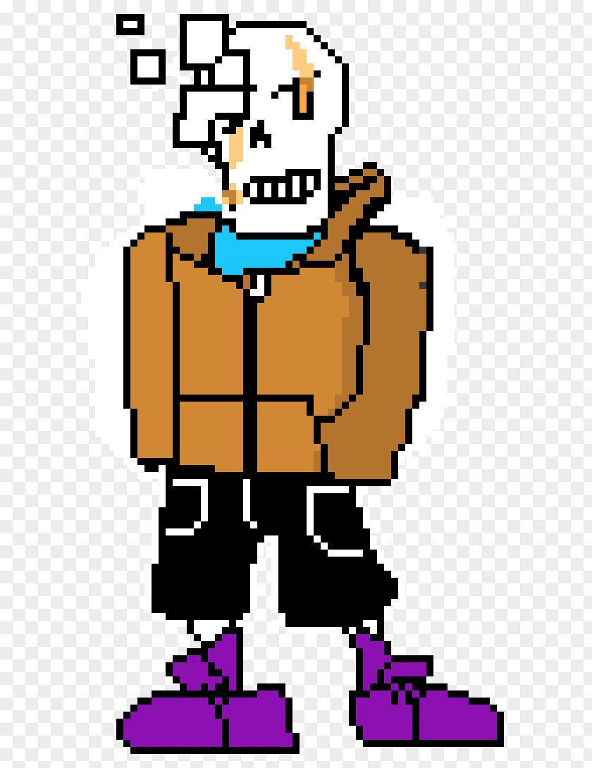 Papyrus Pixel Art PAPYRUS Sprite PNG