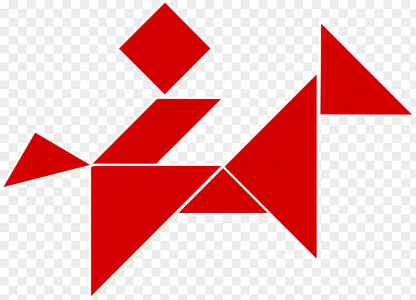 Tangram Jigsaw Puzzles Wikimedia Commons PNG