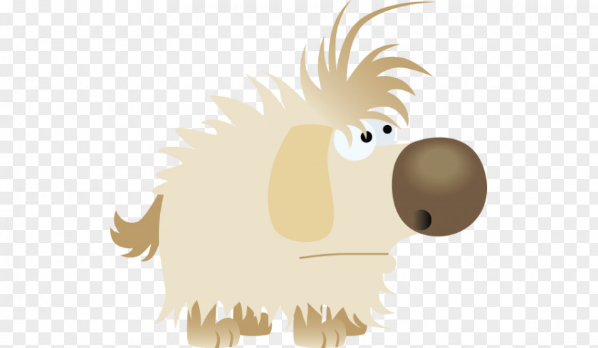 Vector Shaggy Dog Canidae Cartoon PNG