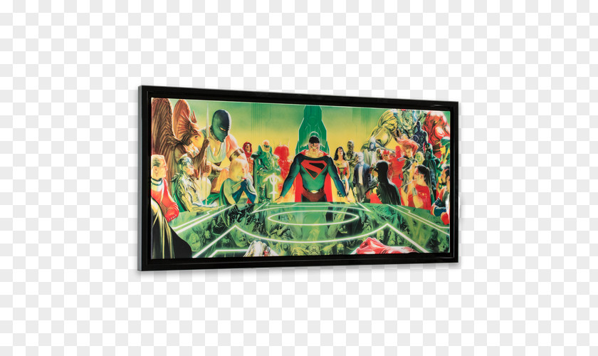 Alex Ross Kingdom Come Superman Batman Comics Justice League PNG