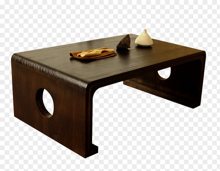 Antique Kang Table Coffee Rectangle PNG