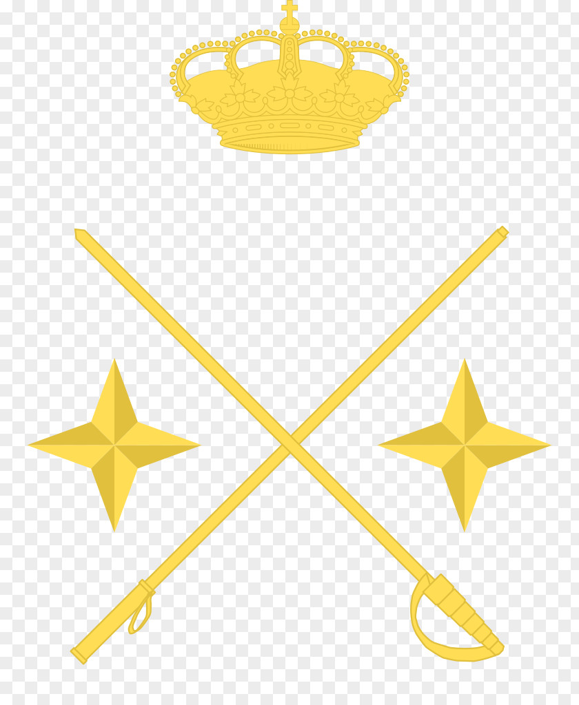 Army Major General Spanish Military Rank PNG