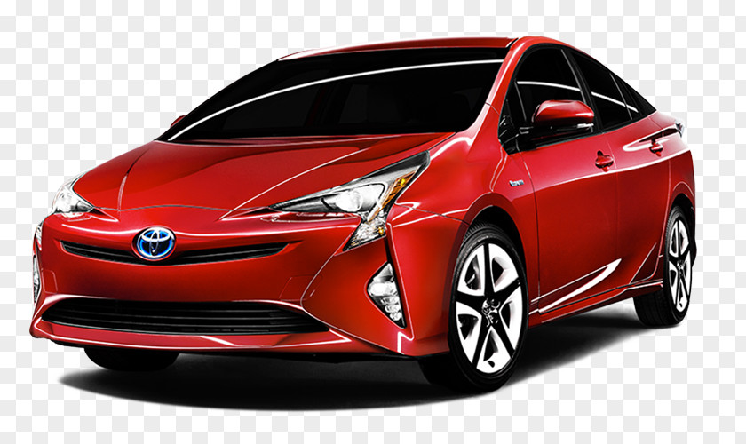 Car Mid-size 2017 Toyota Prius 2018 PNG