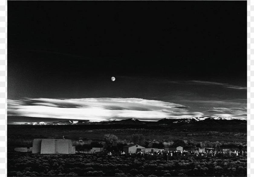 Photographer Moonrise, Hernandez, New Mexico, 1941 Redwood's Bull Creek Flat: Northern California, 1959 PNG