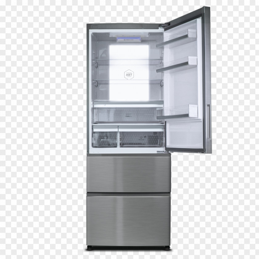 Refrigerator Freezers Drawer Logik LFC50B14 Fridge Freezer Haier A3FE742CMJ PNG