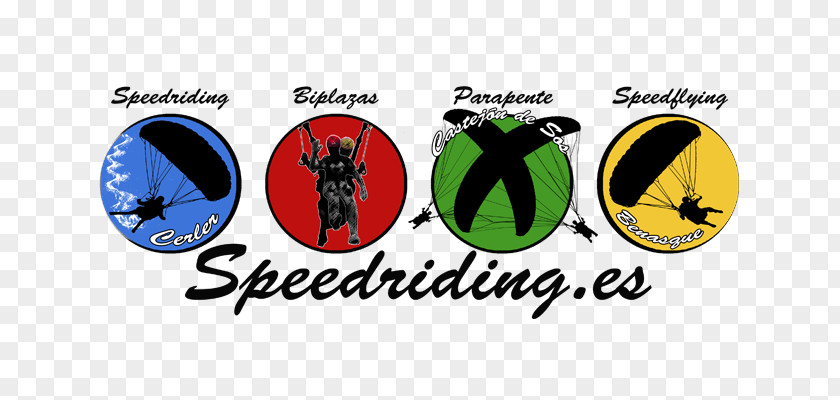 Riding Club Logo Speed Flying ANGELIC ASIDES Paragliding Brand PNG