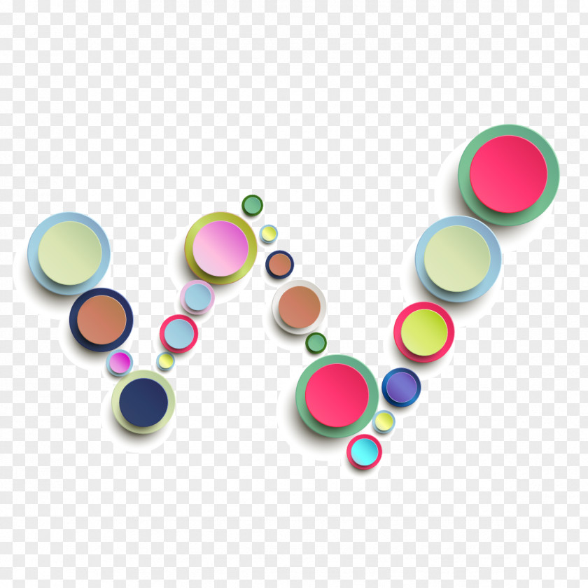 Vector Colored Circles Circle Adobe Illustrator PNG