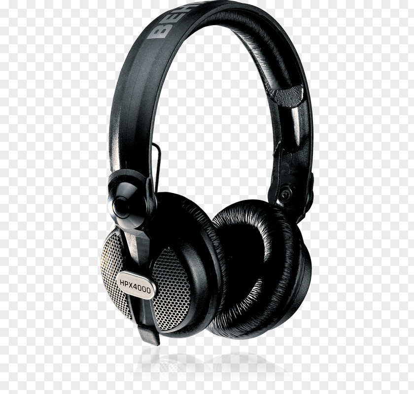 Dj Headphones BEHRINGER HPX4000 Disc Jockey Audio PNG