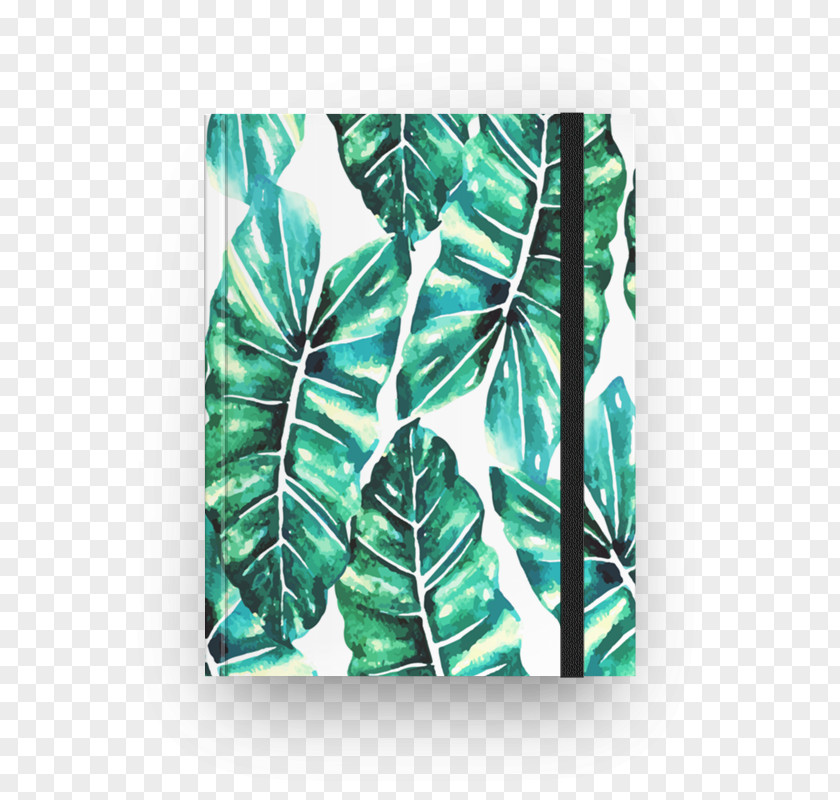 Green Leaf Watercolor Shorts PNG