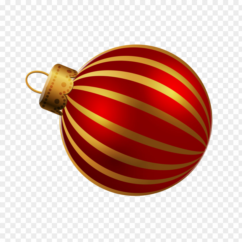 Ball Christmas Ornament Food PNG