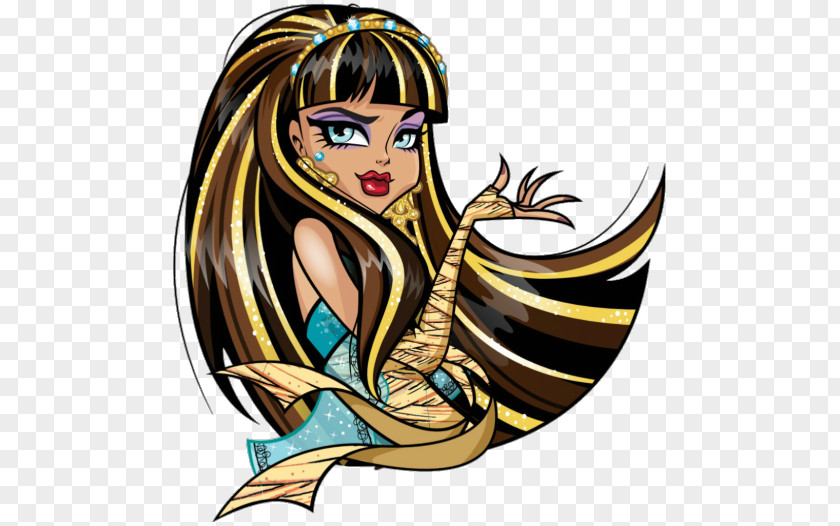 Doll Cleo DeNile Monster High De Nile Clawdeen Wolf PNG