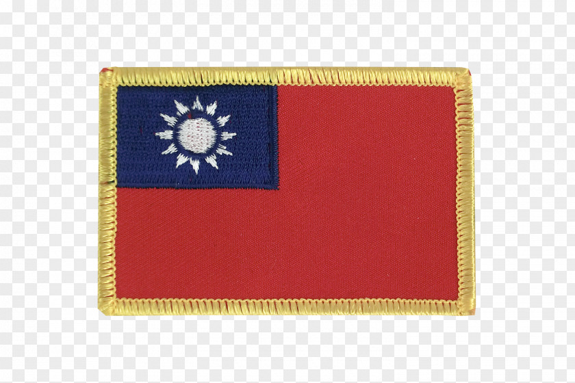 Flag Of The Republic China Taiwan Patch Czech PNG