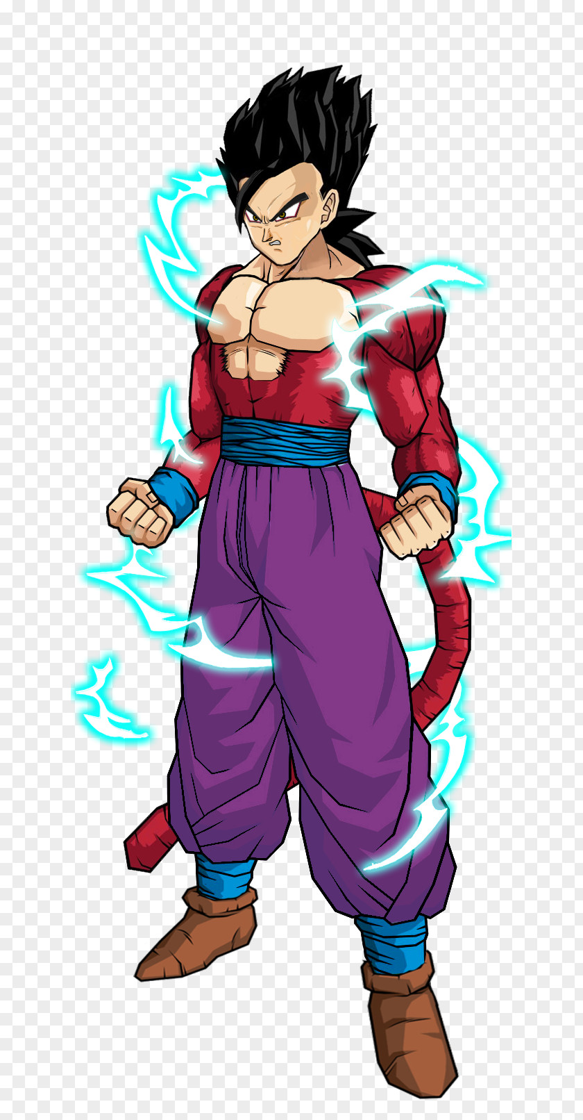 Goku Gohan Trunks Majin Buu Dragon Ball Xenoverse PNG