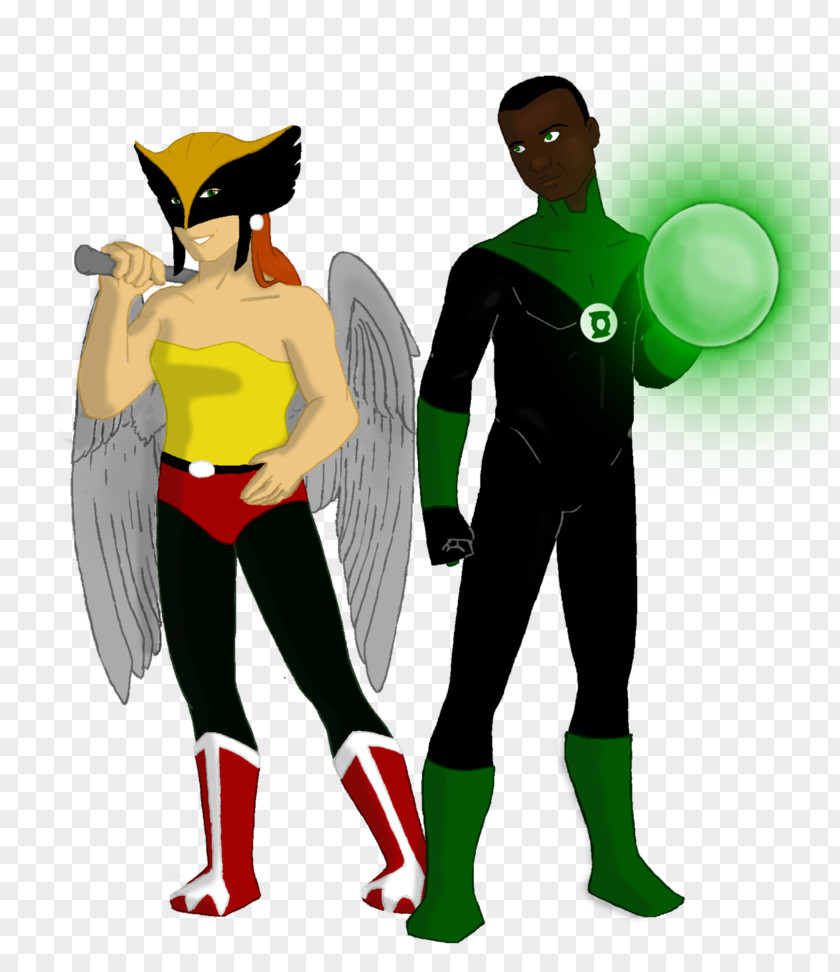 Hawkgirl Green Lantern John Stewart Arrow Hunter Zolomon PNG