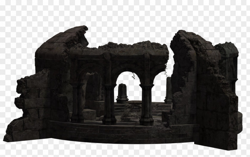 Temple Ruins Building DeviantArt PNG