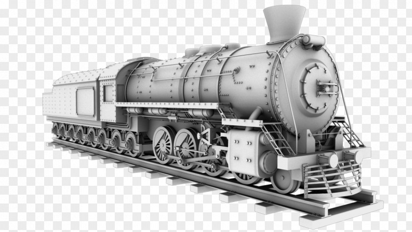 Toy-train Train Rail Transport Rapid Transit 3D Modeling Computer Graphics PNG