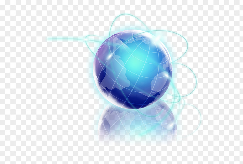 Blue Globe PNG