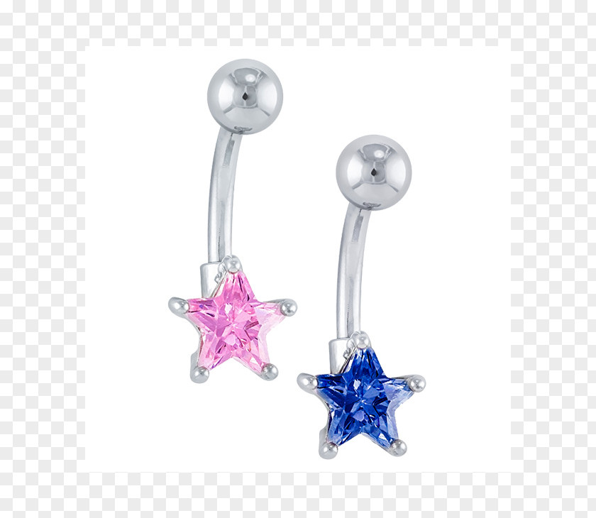 Gemstone Earring Cubic Zirconia Navel Piercing Body Jewellery PNG