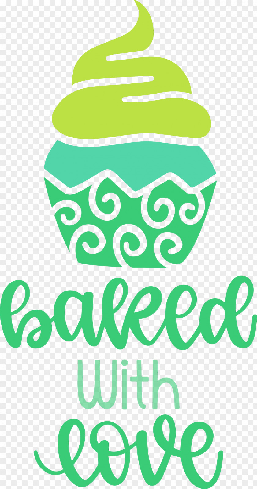 Logo Green Text Leaf Line PNG