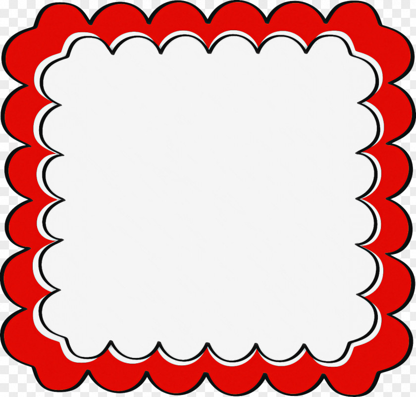 Rectangle Red Picture Cartoon PNG