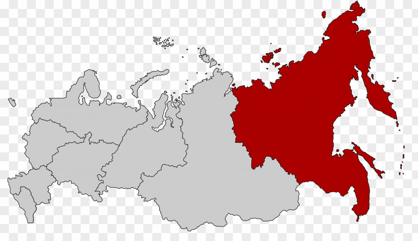 Russia Far Eastern Federal District Europe Image Map World PNG