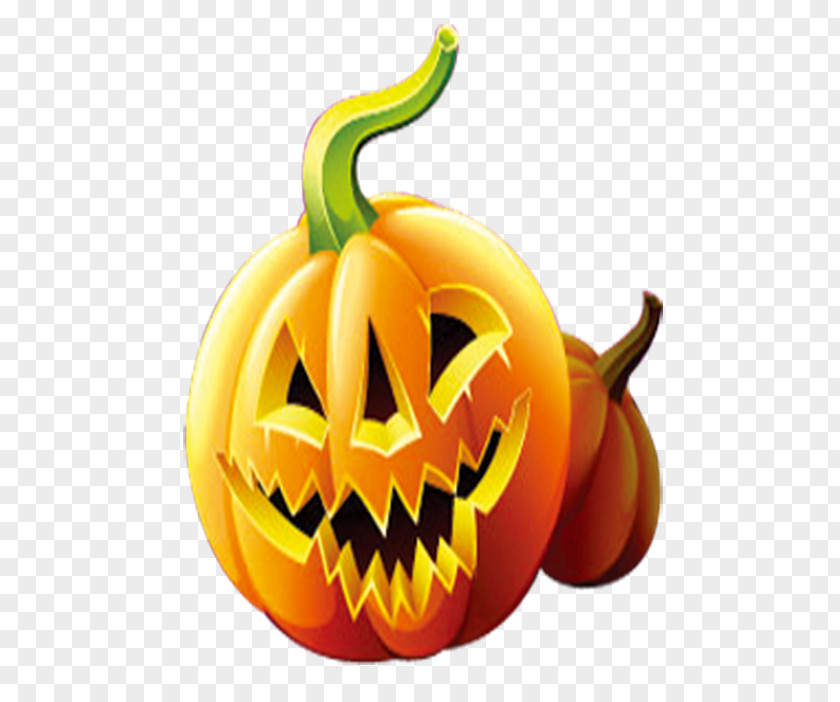 Scary Pumpkin Jack-o'-lantern Calabaza Halloween Drawing PNG