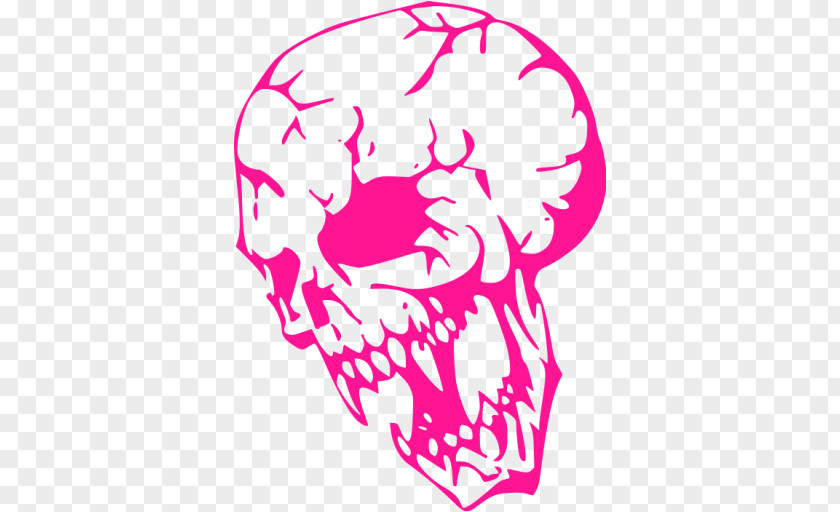 Skull Stencil Airbrush Painting PNG