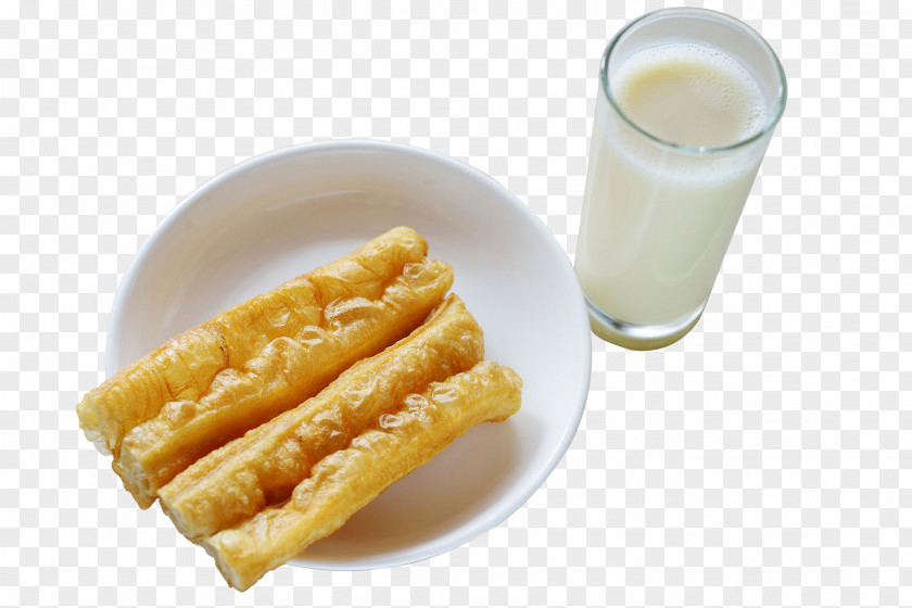 Soybean Milk Fritters Youtiao Soy Breakfast French Fries Vegetarian Cuisine PNG
