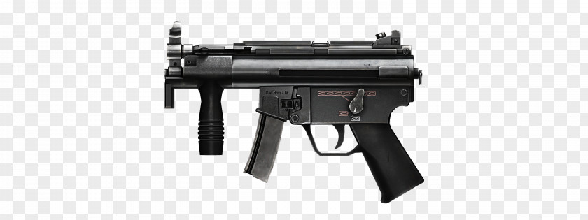 Battlefield 3 Heckler & Koch MP5K Weapon PNG