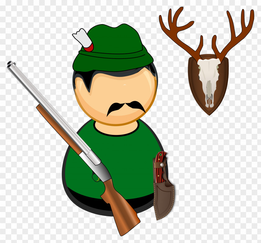 Character Trophy Hunting Clip Art PNG