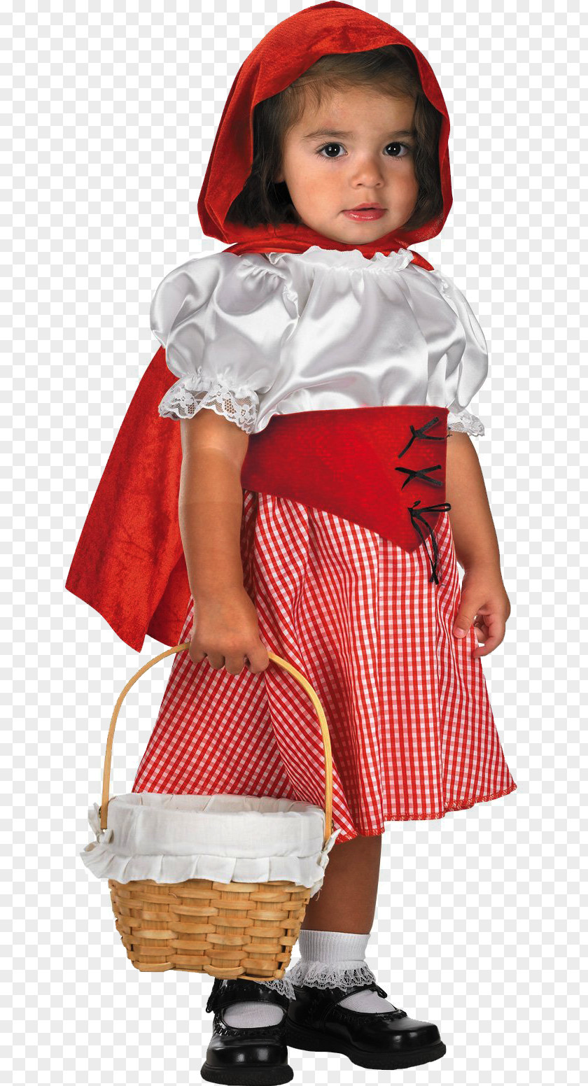 Child Little Red Riding Hood Halloween Costume Big Bad Wolf BuyCostumes.com PNG