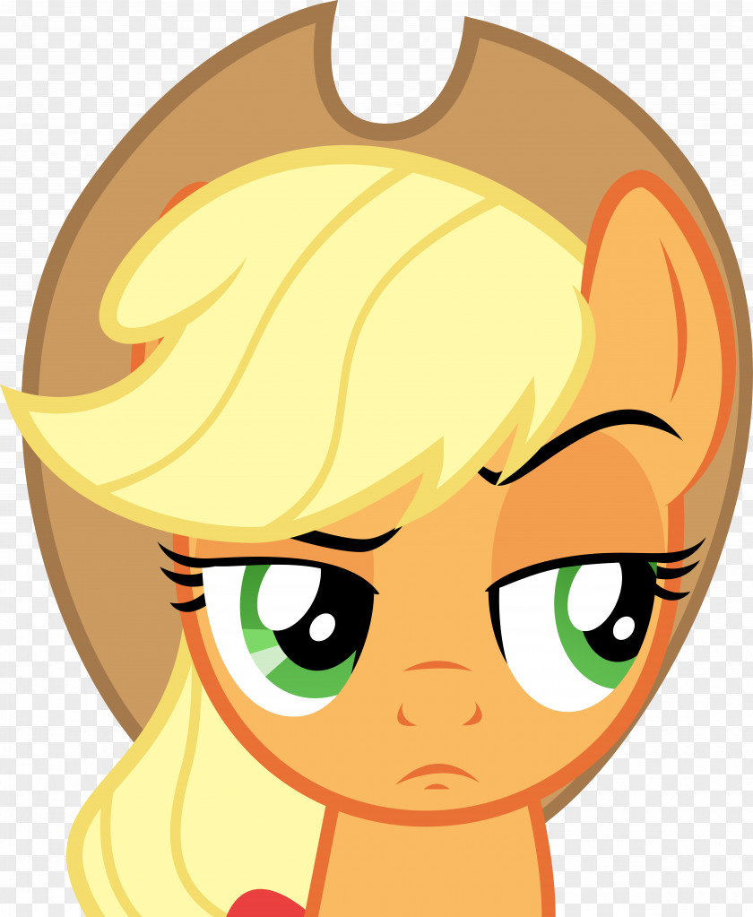 Cowboy Face Applejack Eyebrow YouTube Clip Art PNG