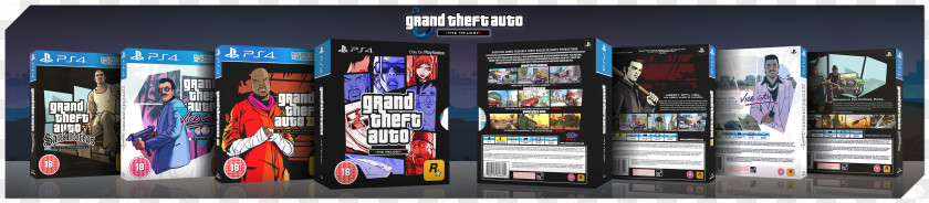 Disign Grand Theft Auto: The Trilogy Auto V Vice City PlayStation 4 Online PNG