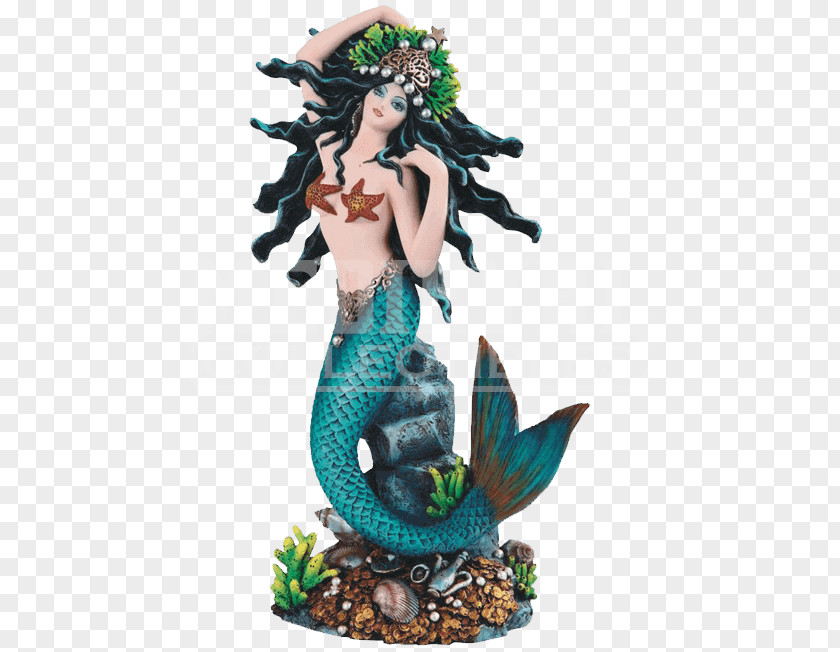Mermaid Figurine Sea Monster Legendary Creature PNG