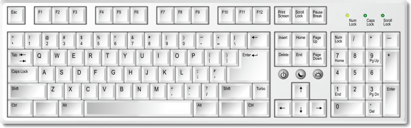 Decorative Keyboard Computer Laptop Mouse Clip Art PNG