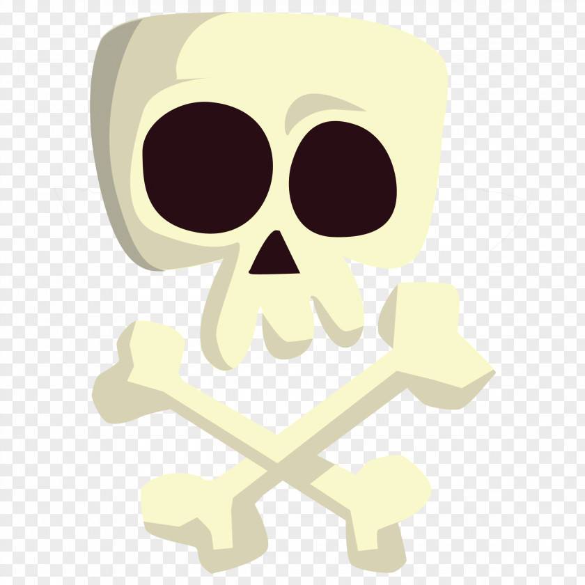 Halloween Glasses Cartoon Skull Illustration PNG