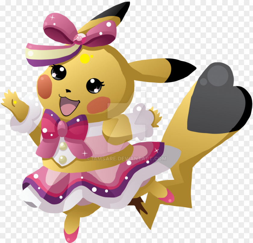 Pikachu Toy Character Line Art PNG