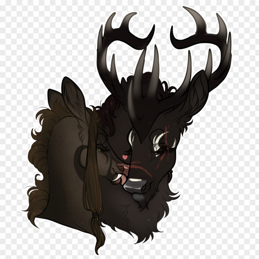 Reindeer Horse Demon Cartoon PNG