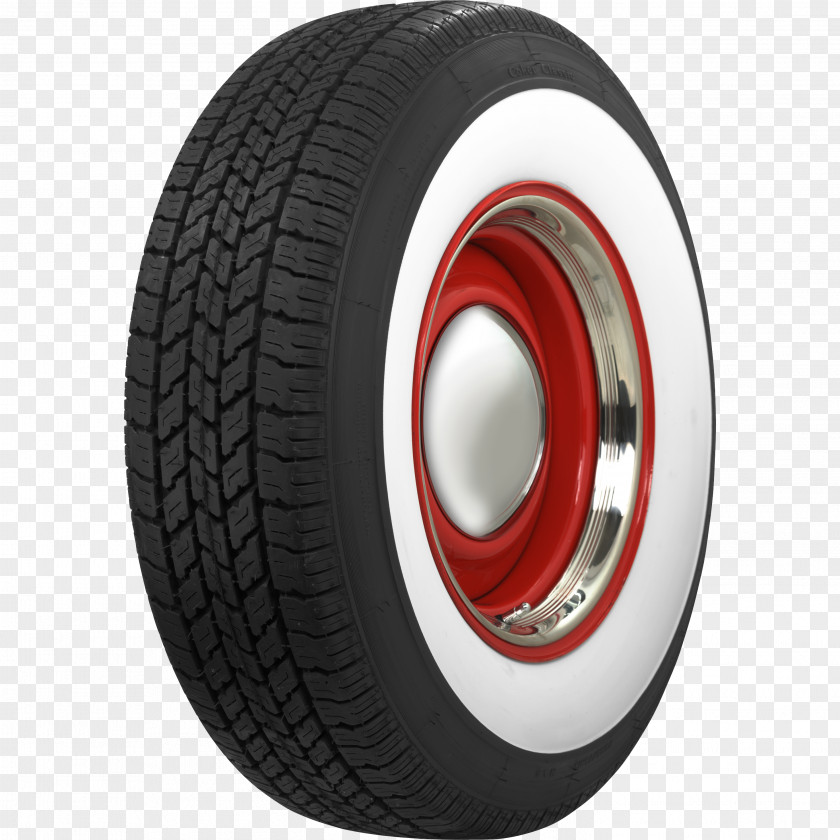 Tire Marks Car Whitewall Coker Radial PNG