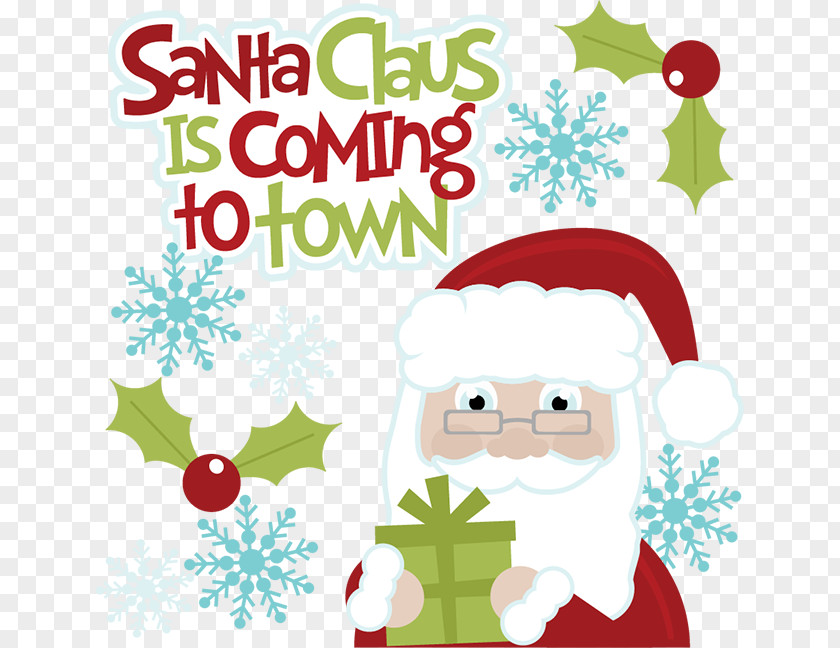 Town Sign Cliparts Rudolph Santa Claus Is Comin' To Christmas Clip Art PNG