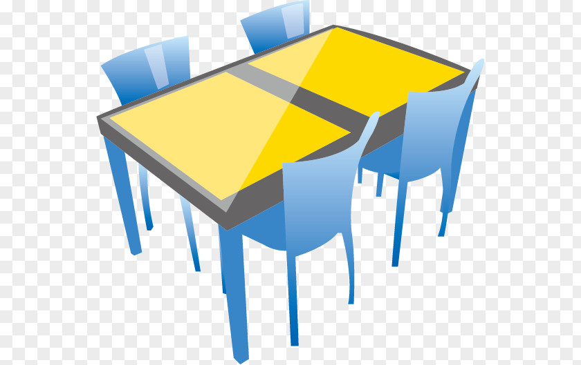 Vector Table And Chairs Chair PNG