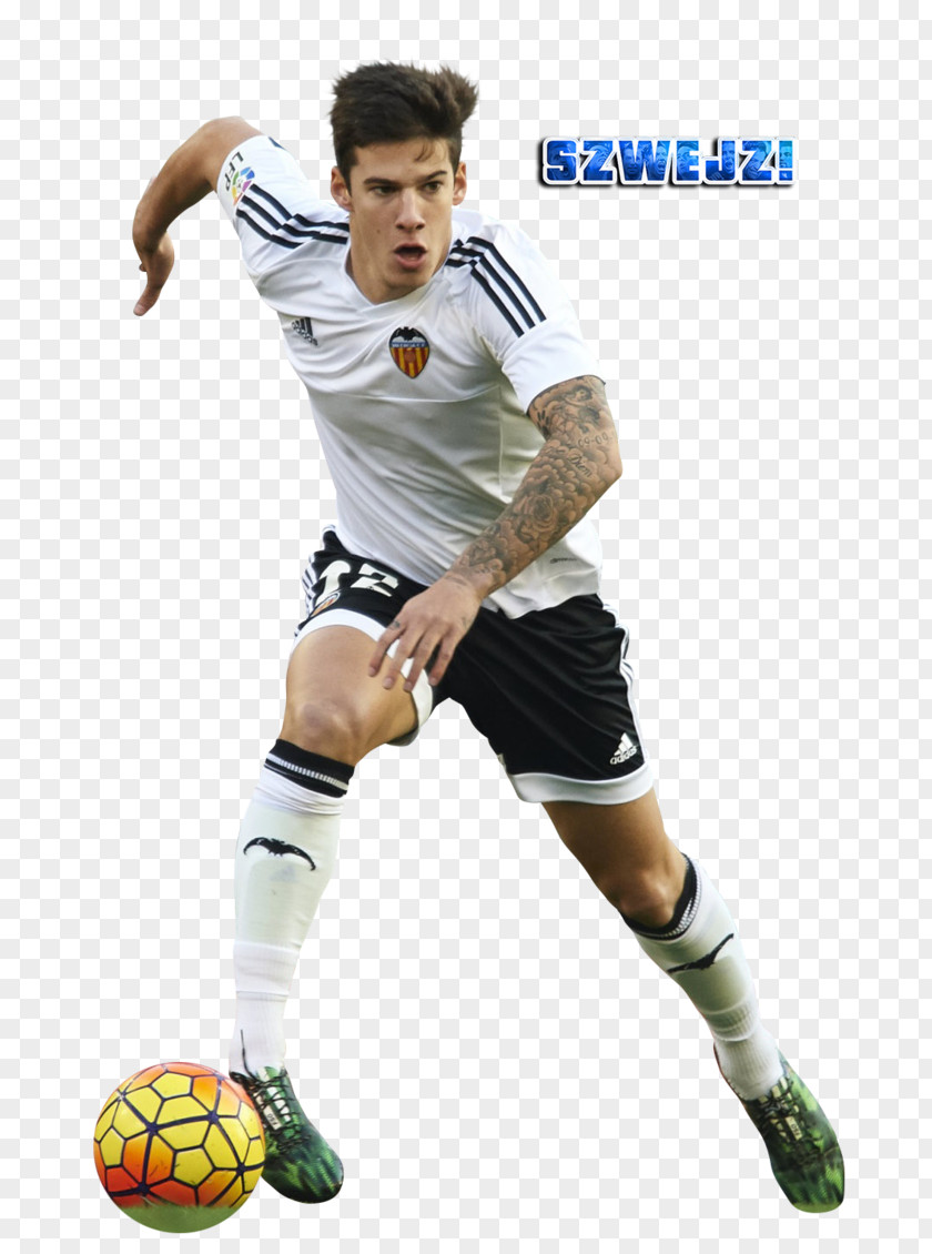 Football Santi Mina Soccer Player Valencia CF Tournament PNG