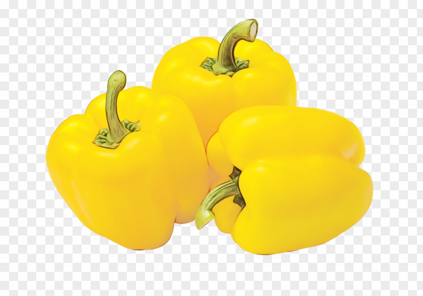 Fruit Natural Foods Yellow Pepper Bell Peppers And Chili Food PNG