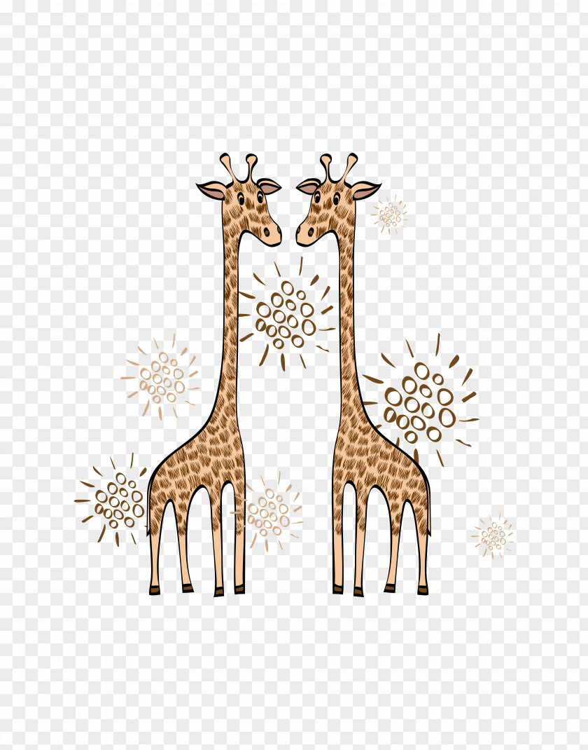 Giraffe Northern Euclidean Vector Download Icon PNG
