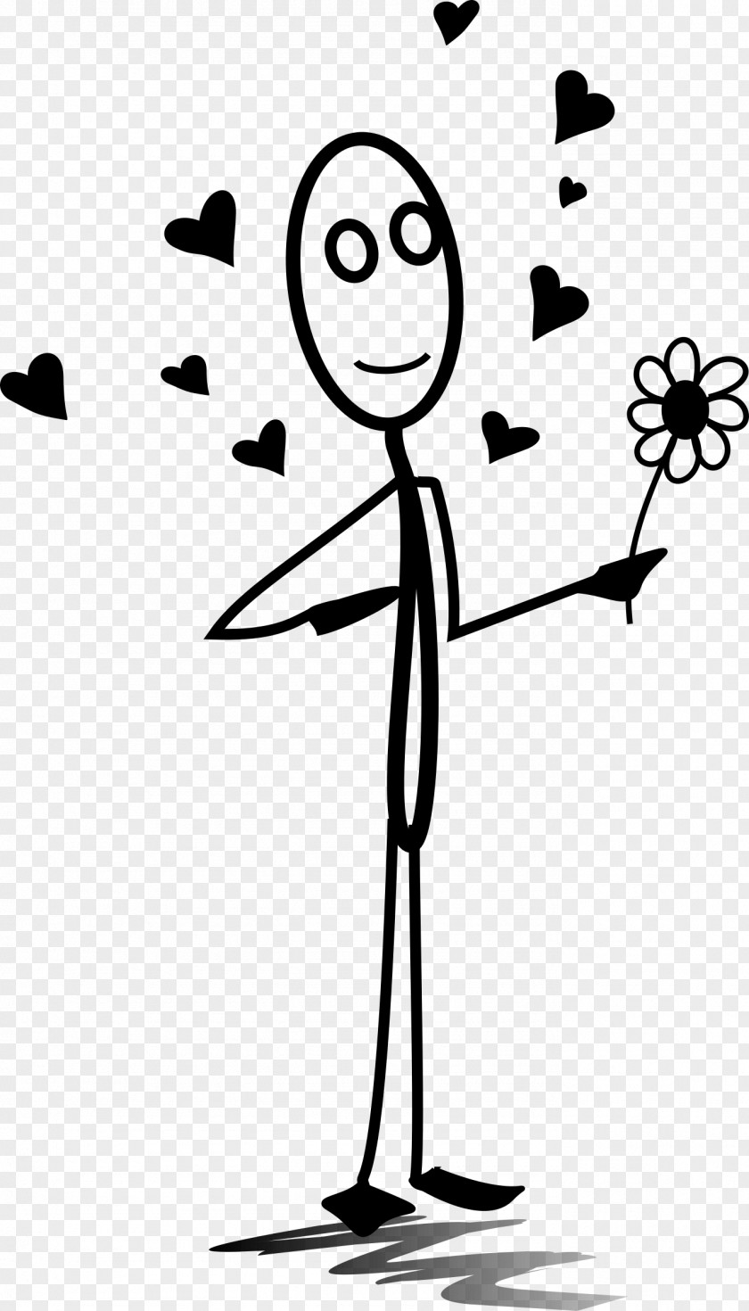 Lovers Stick Figure Love Drawing Clip Art PNG