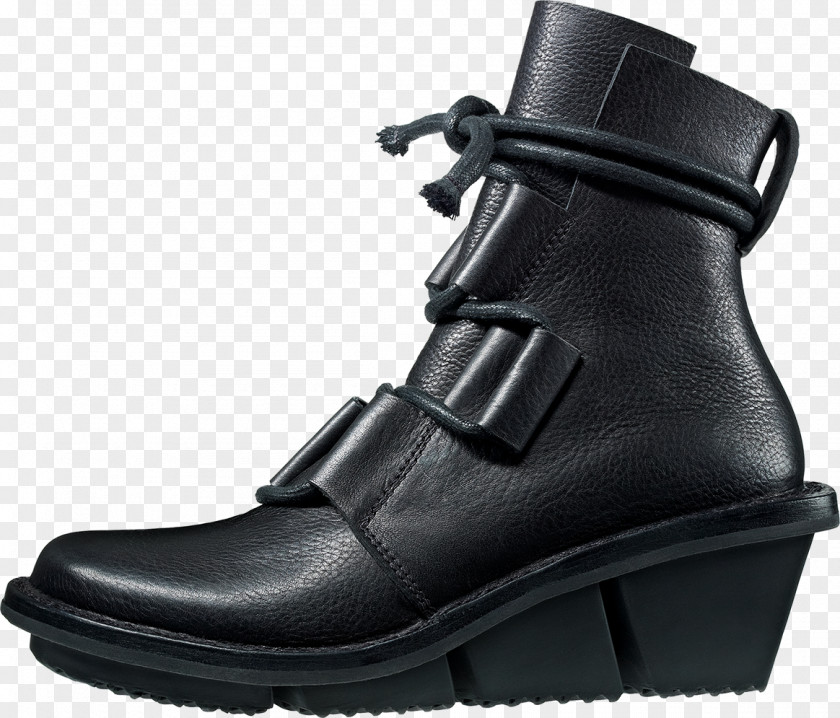 Boot Motorcycle Leather Shoe Fashion PNG