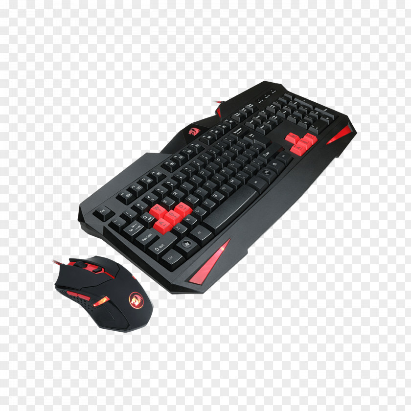 Computer Mouse Keyboard Gaming Keypad Combo Video Game PNG