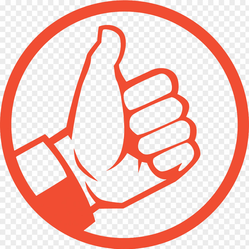 Excellent You! Thumb Signal Stock Illustration PNG