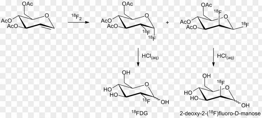 Fludeoxyglucose Chemical Synthesis Positron Emission Tomography Fluorine-18 Chemistry PNG